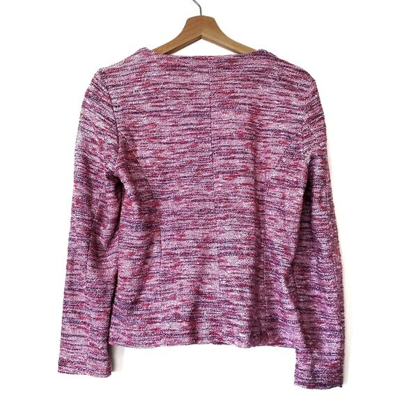 J. Crew | Zip Up Textured Marled Blazer - Picture 2 of 6